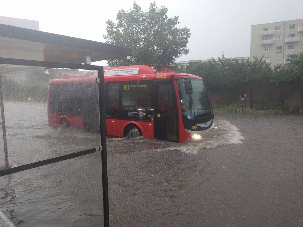 záplava, bratislava