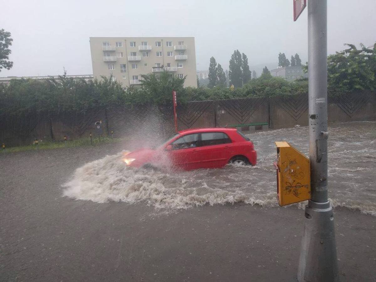 záplava, bratislava