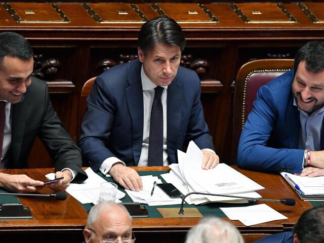 Luigi Di Maio, Giuseppe Conte, Matteo Salvini