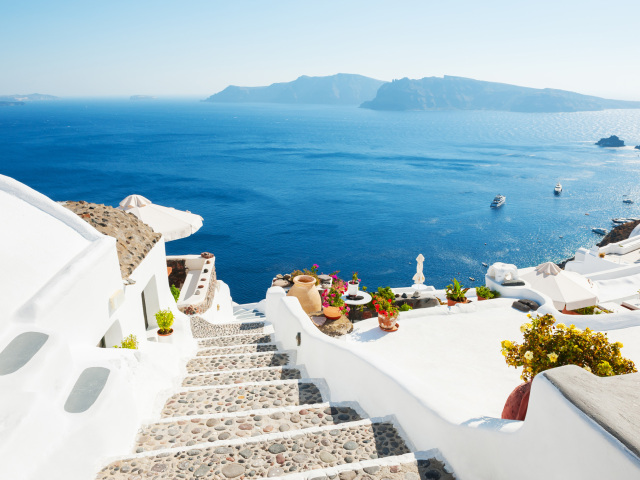 Santorini, pláž