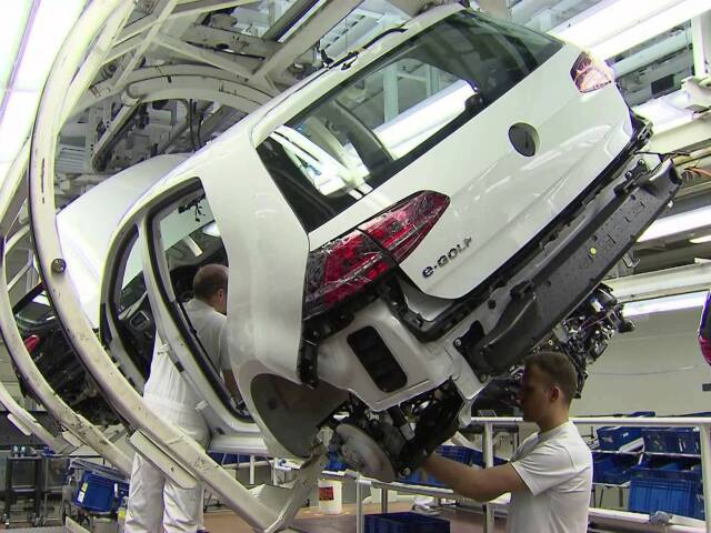 VW - výroba Wolfsburg