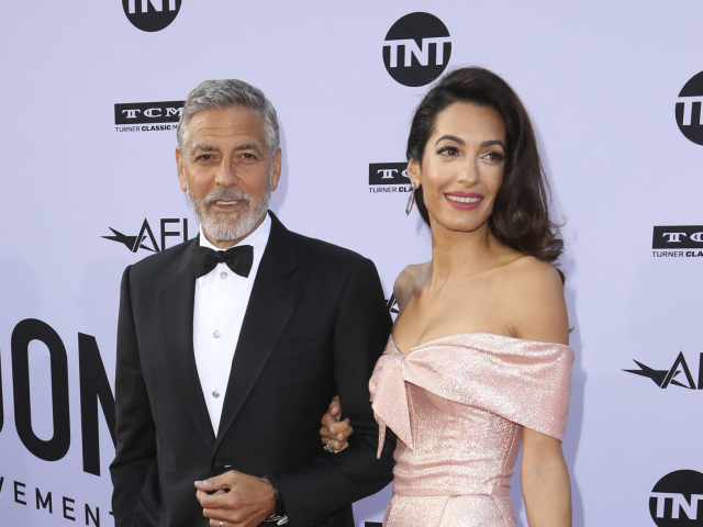 George Clooney a jeho manželka Amal Clooney