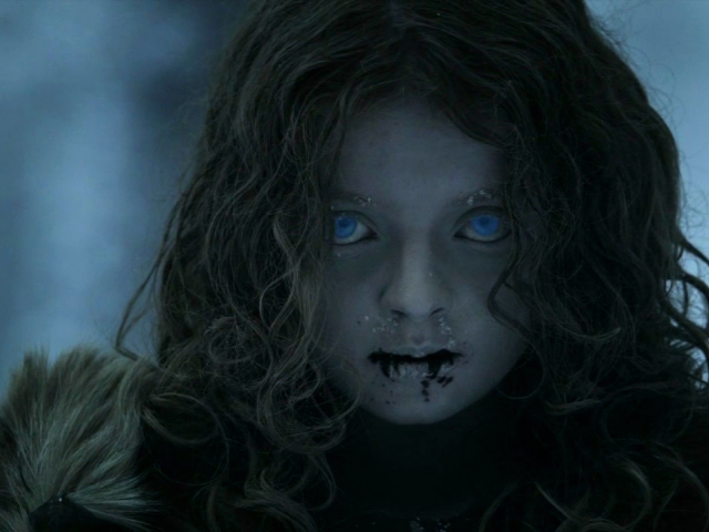 hra o tróny, game of thrones, white walker, biely chodec, dievča,