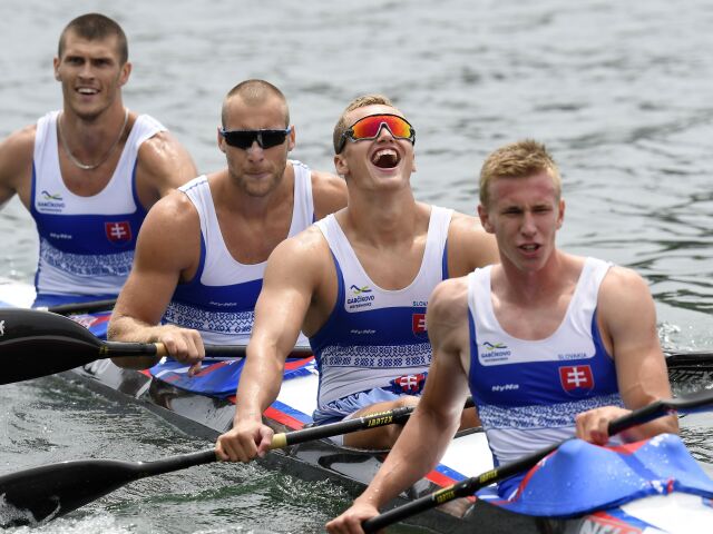 Srbsko SR Kanoistika ME K4 1000m striebro