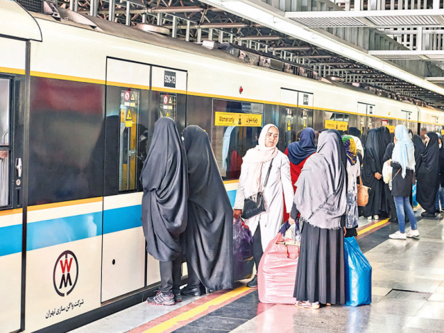 Irán, metro
