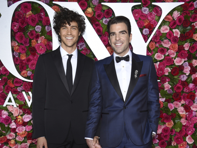 Partneri Miles McMillan (vľavo) a Zachary Quinto.