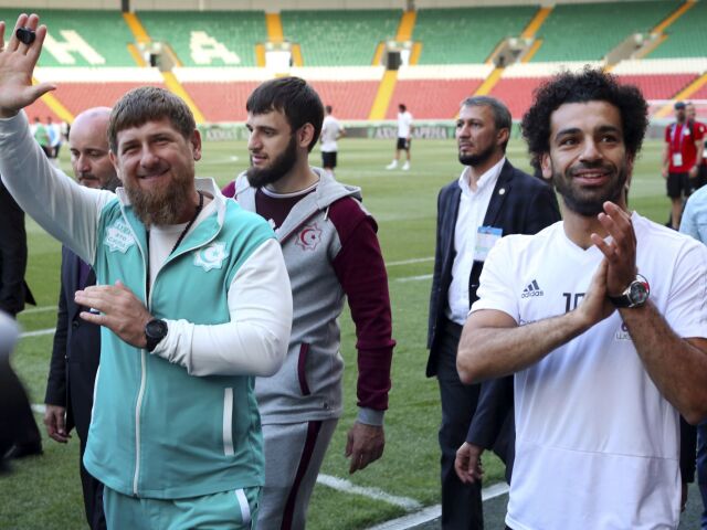 Rusko Futbal MS2018 Egypt Kadyrov