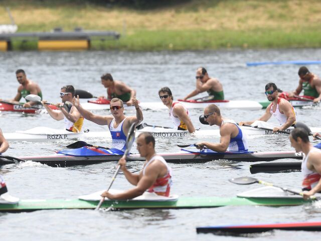 Srbsko SR Kanoistika ME K4 1000m striebro