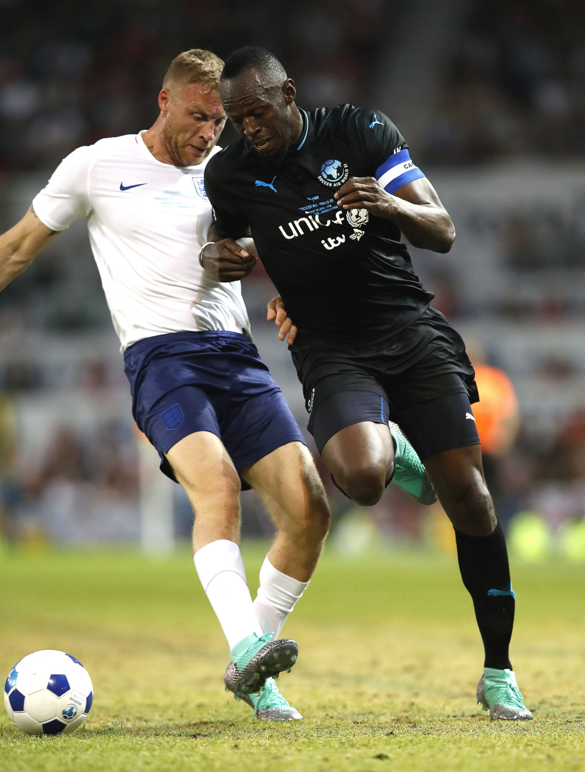 Usain Bolt, Andrew Flintoff