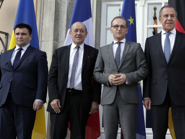 Nemecko Ukrajina Rovanie Mierové Normandská Štvorka