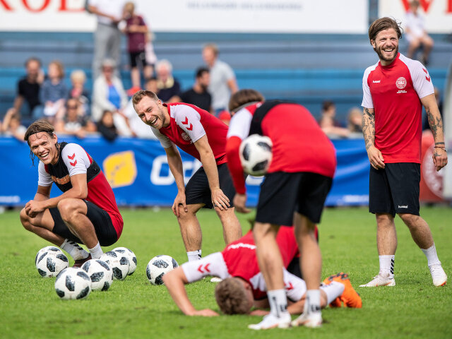 Jannik Vestergaard, Christian Eriksen, Lasse Schone