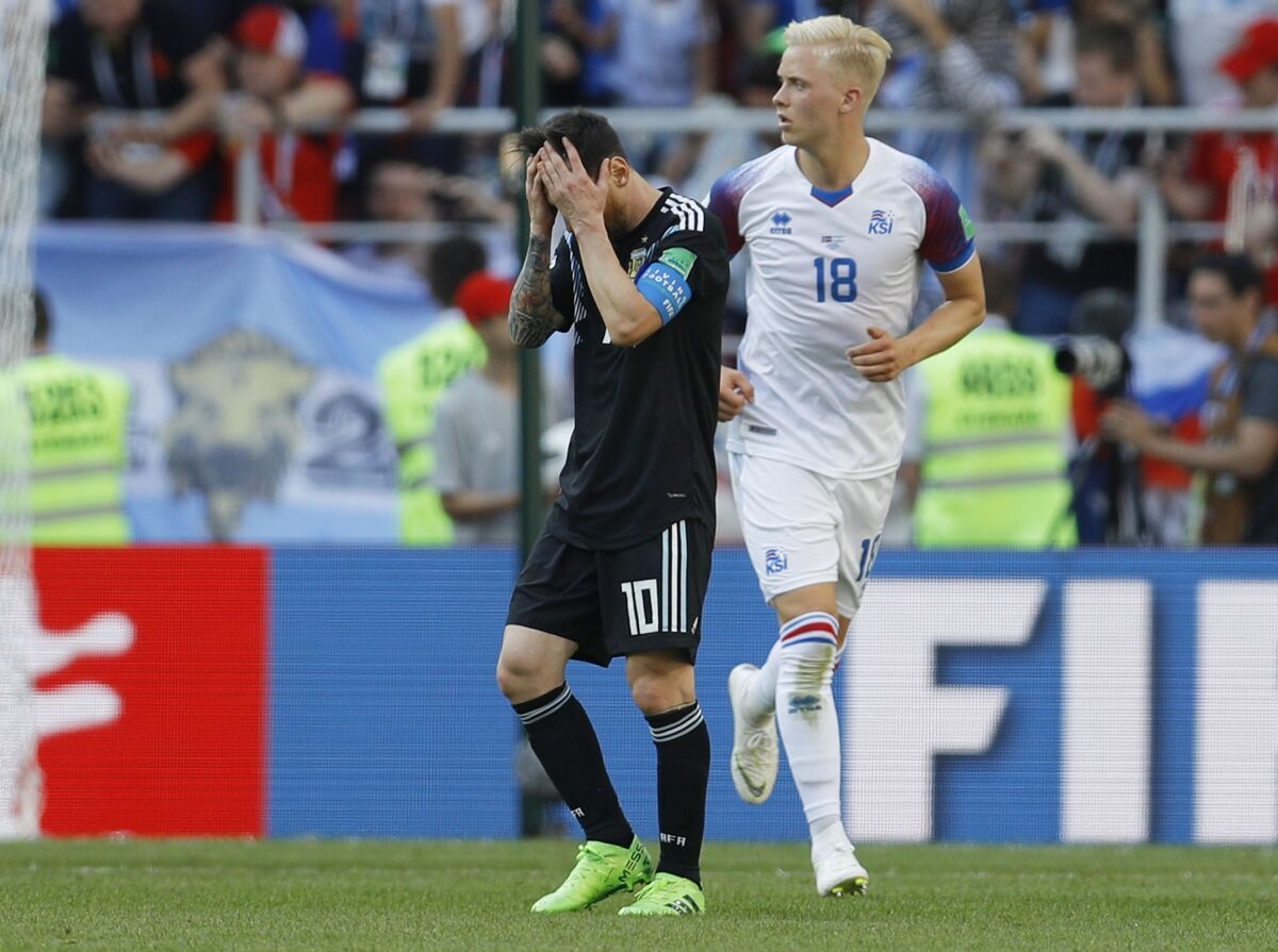 Lionel Messi, Argentína