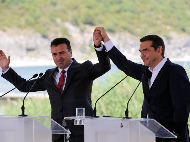 Alexis Tsipras Zoran Zaev