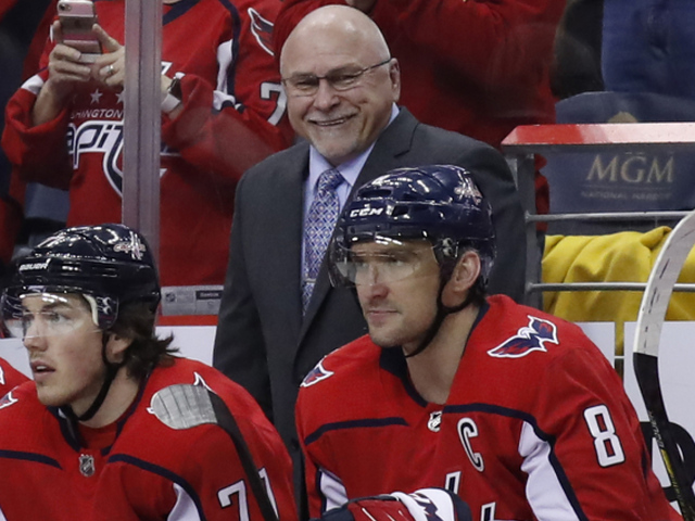 Capitals Trotz Hockey nhl