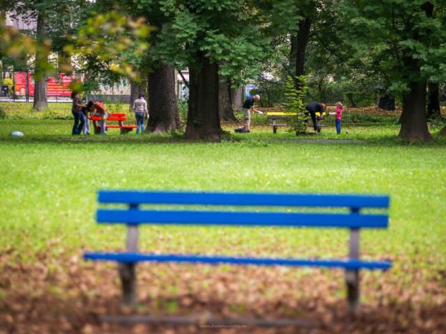 park, banská