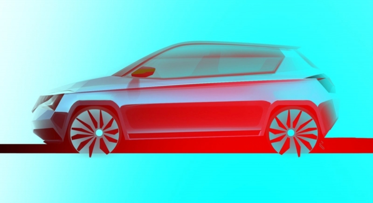 Škoda Fabia IV - skica
