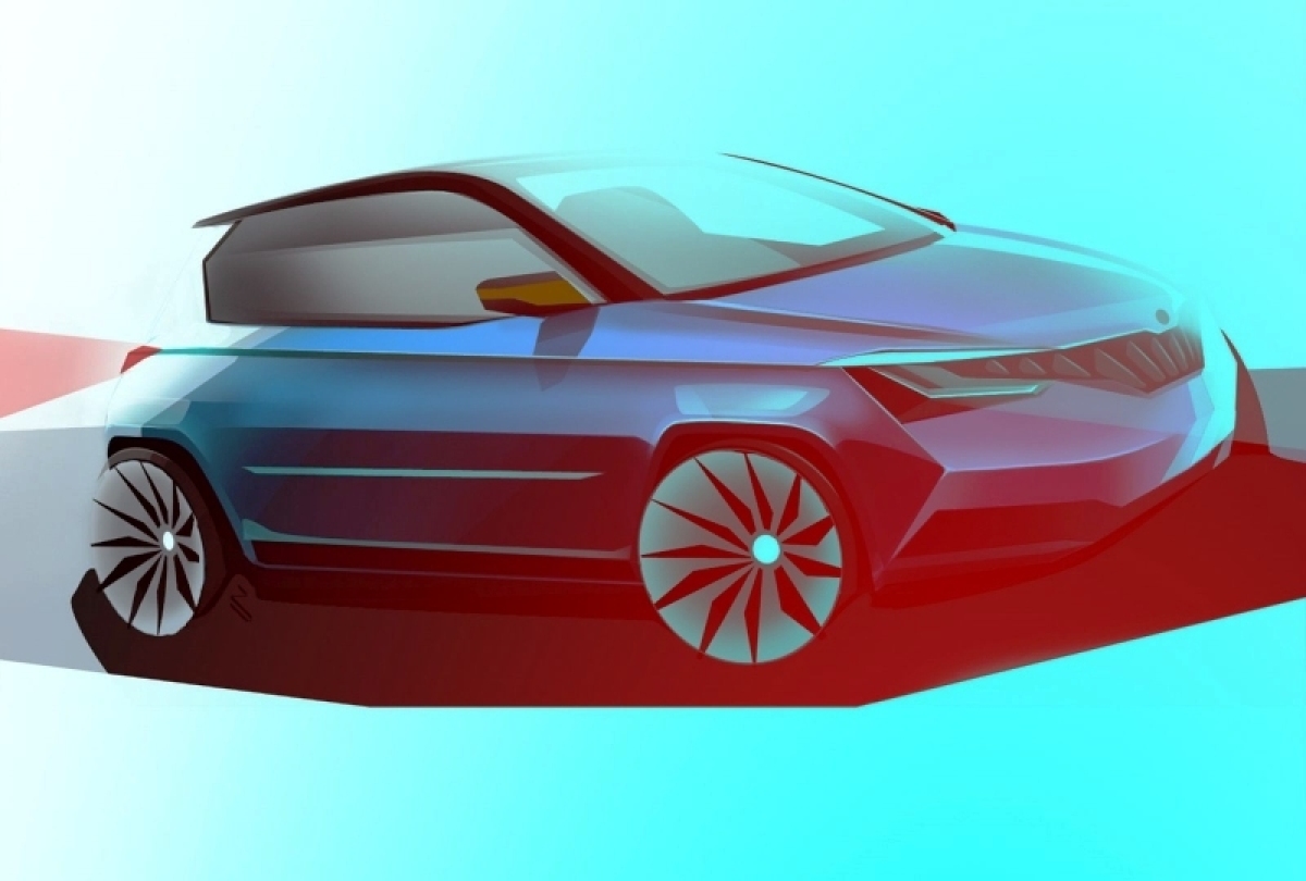 Škoda Fabia IV - skica