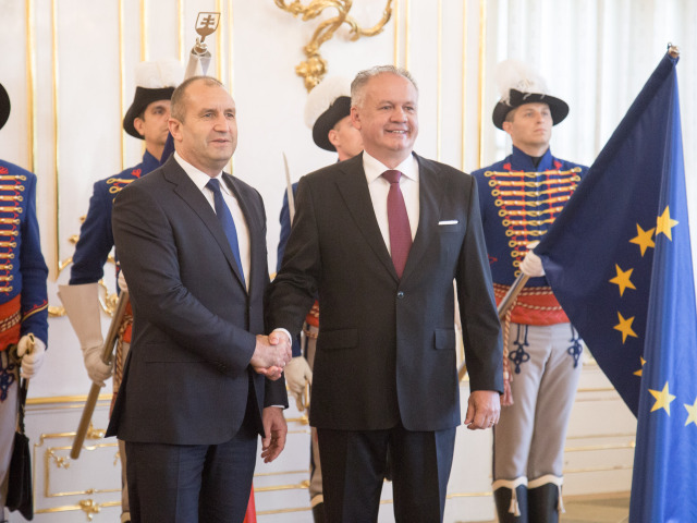 andrej kiska, Rumen Radev