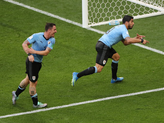 Cristian Rodríguez, Luis Suárez