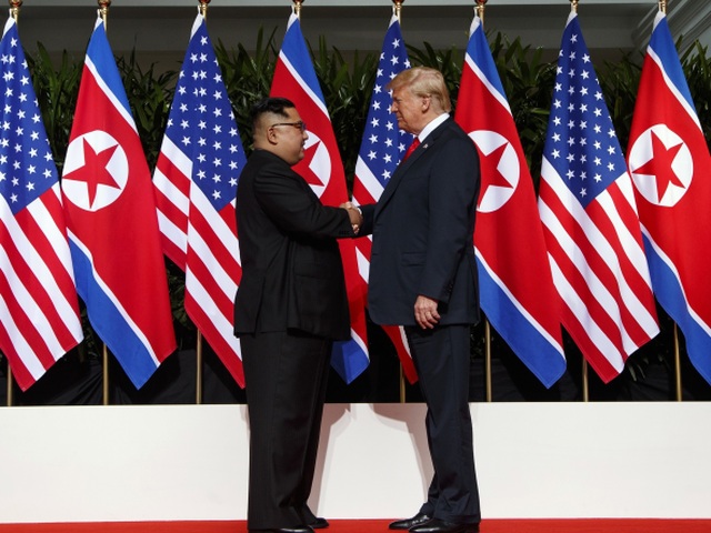 Donald Trump, Kim Čong-un, summit, Singapur