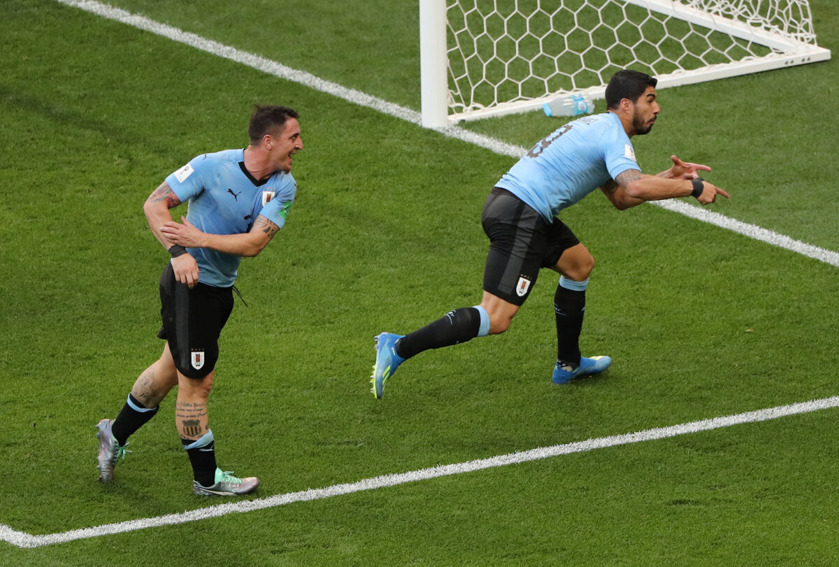 Cristian Rodríguez, Luis Suárez