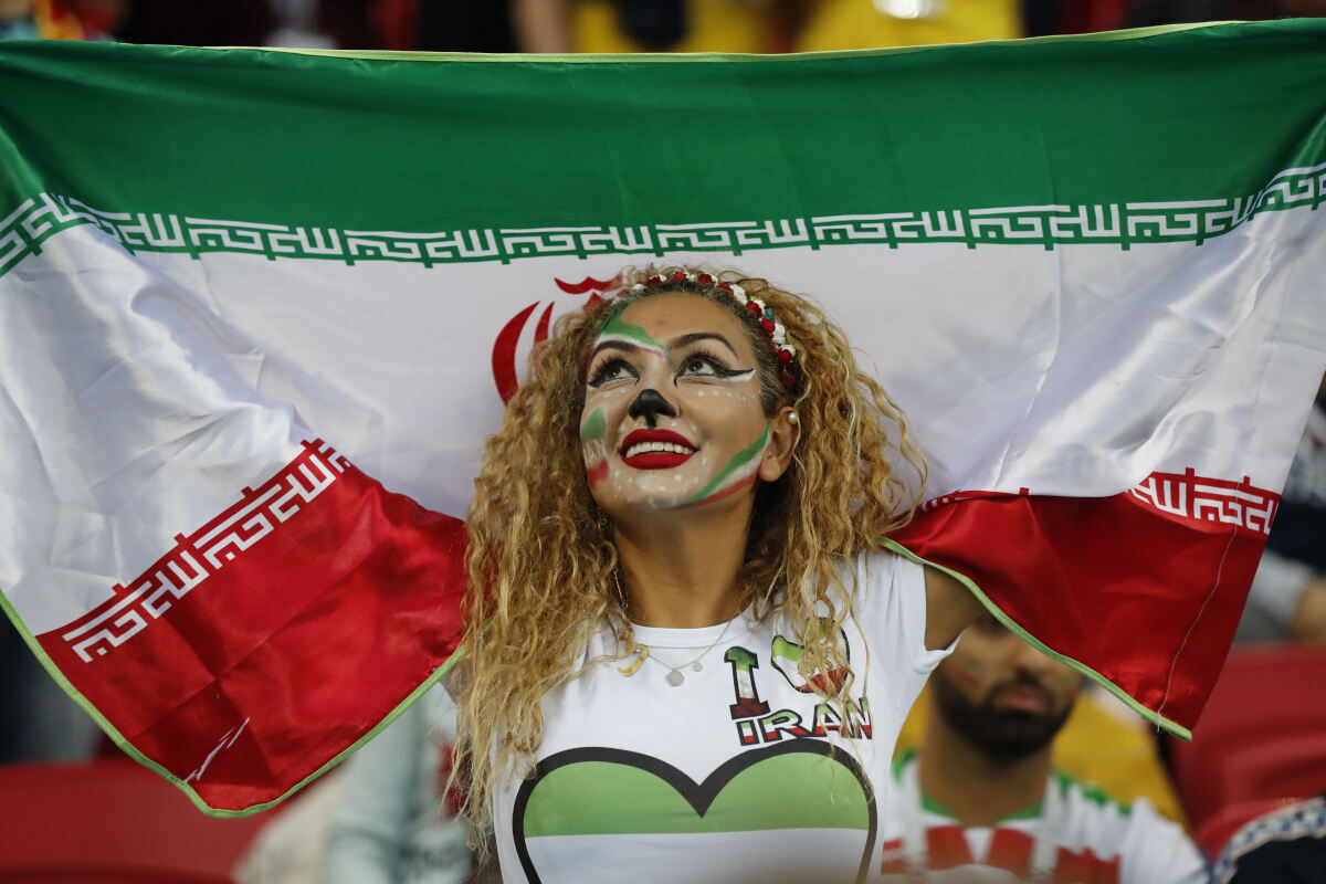 Irán, fanúšička
