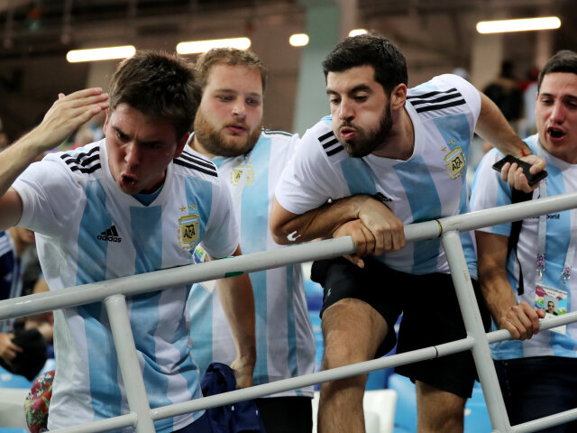 Argentína fans ms futbal