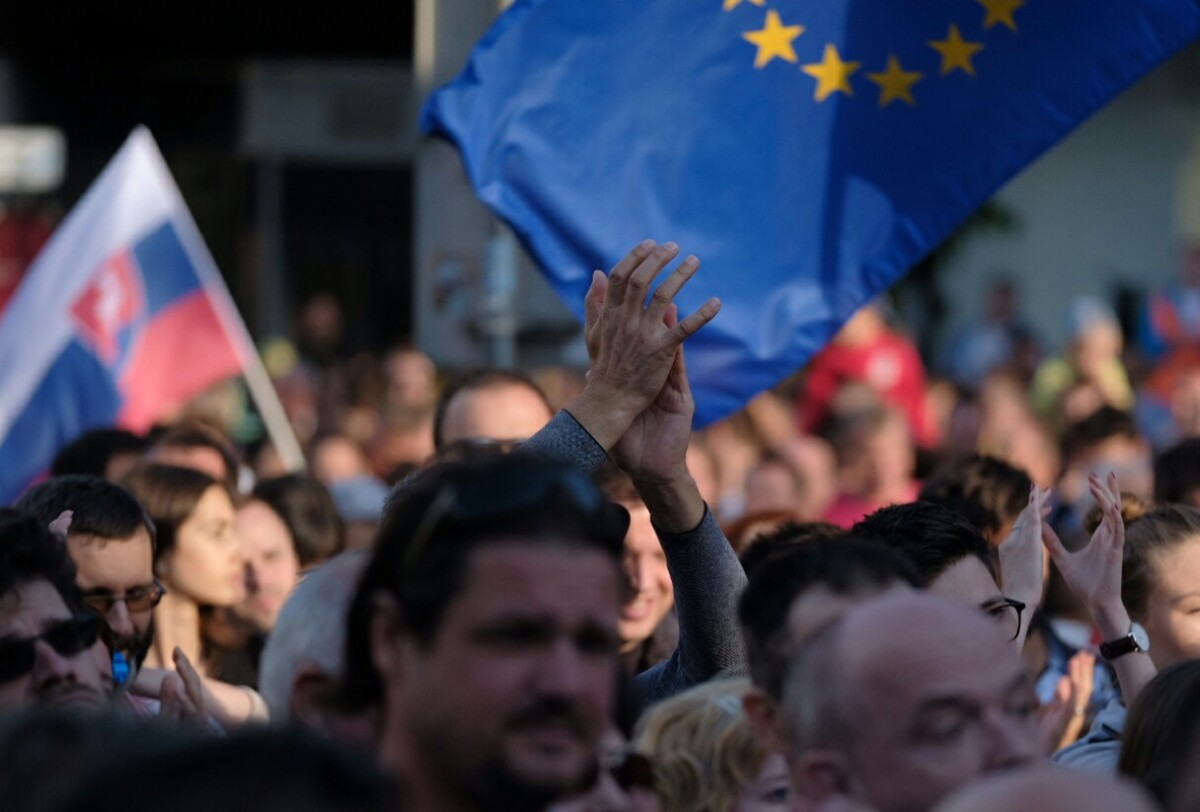 Pochod za slušné Slovensko