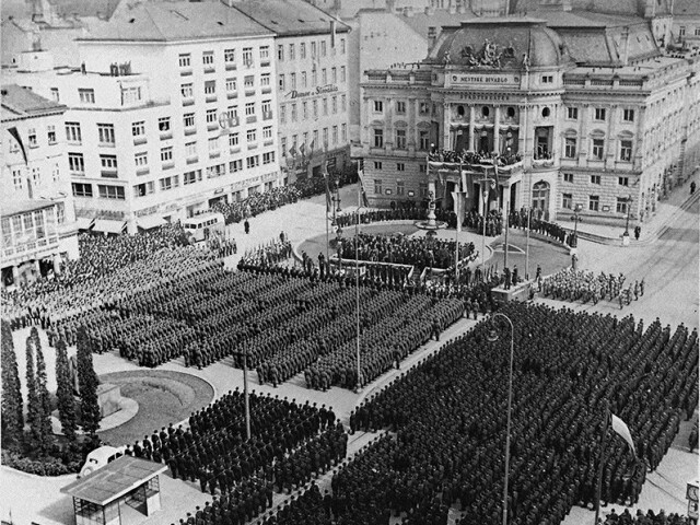 Hlinkova garda, Bratislava, 1941