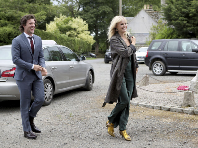 Jack Donnelly a jeho partnerka - herečka Malin Akerman.