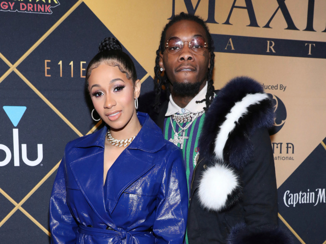 Raperka Cardi B a jej manžel Offset na archívnom zábere. 