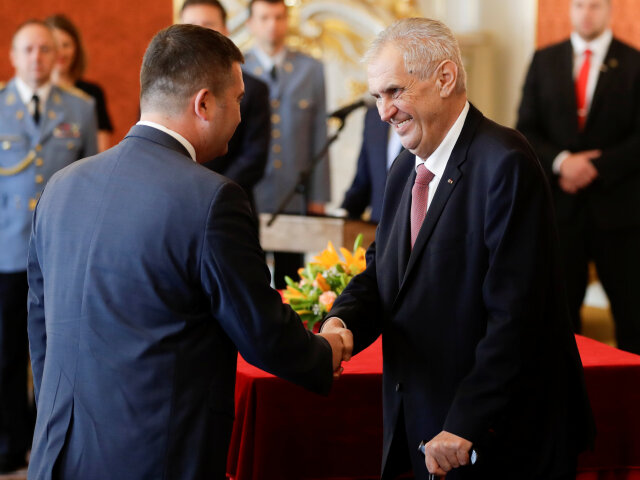 Jan Hamáček Miloš Zeman