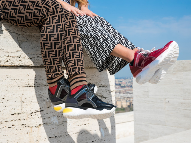 04 F is for Funk featuring FANCY FENDI Sneakers