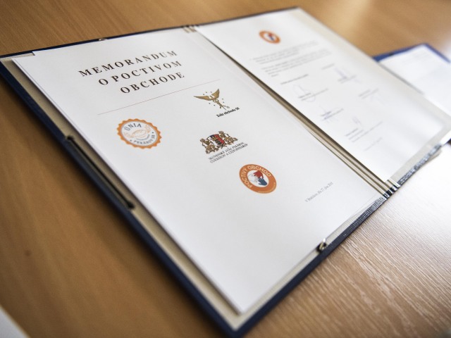 pekári, memorandum