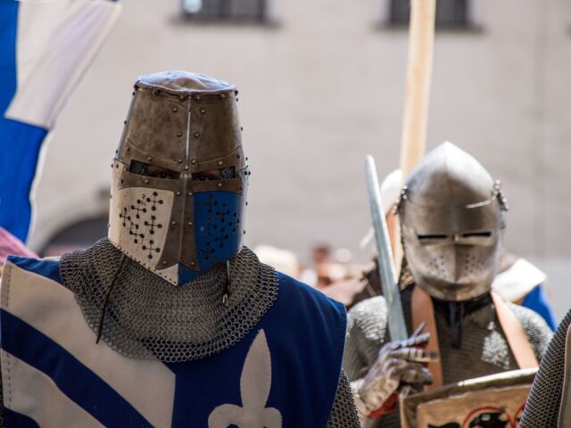 Festival zabudnutých remesiel, brnenie. rytier
