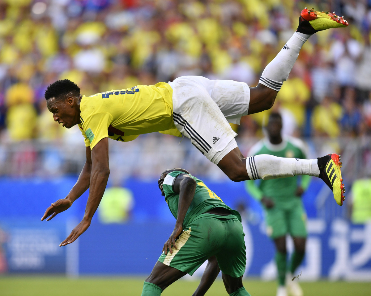 Yerry Mina, Sadio Mané