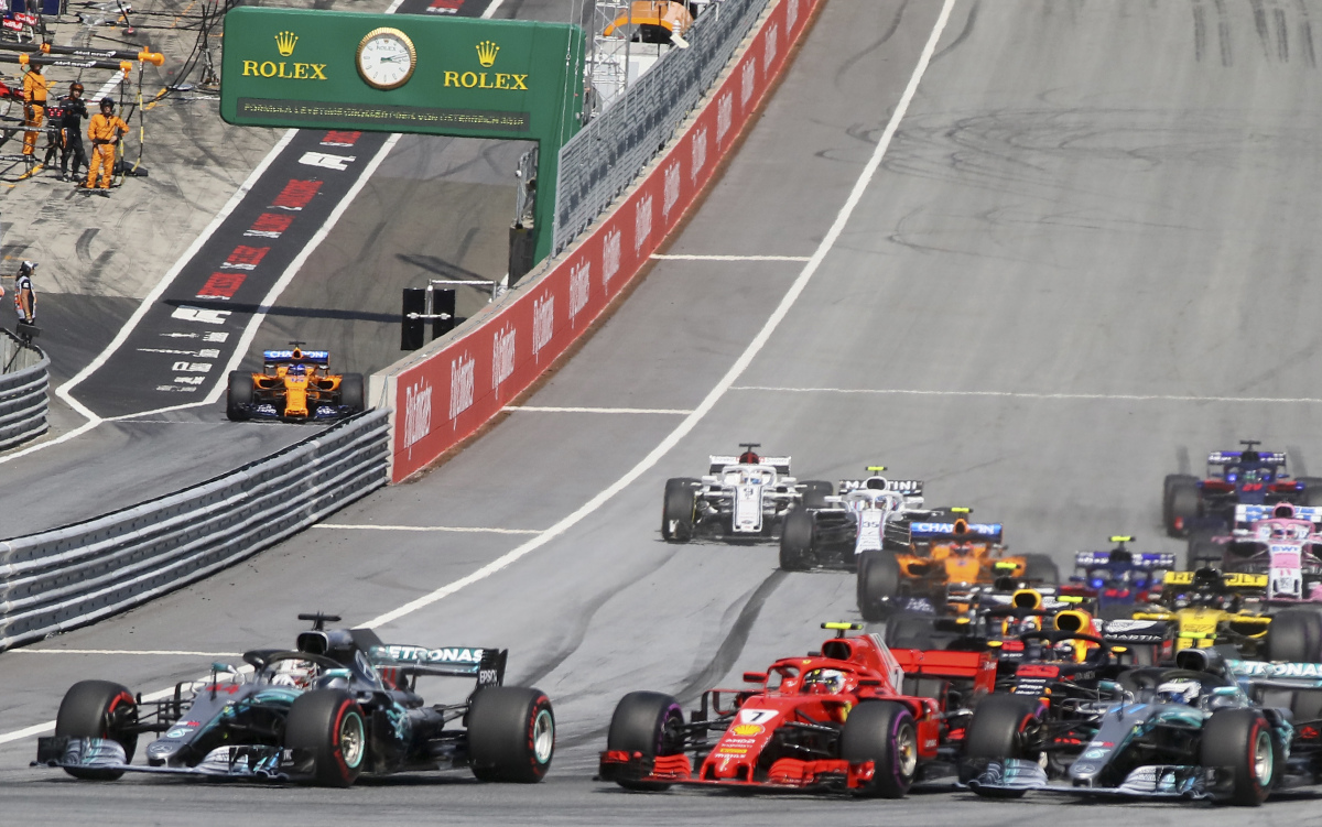Austria F1 GP Auto Racing
