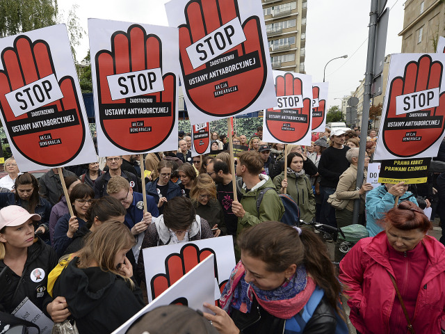 poľsko, potraty, protest