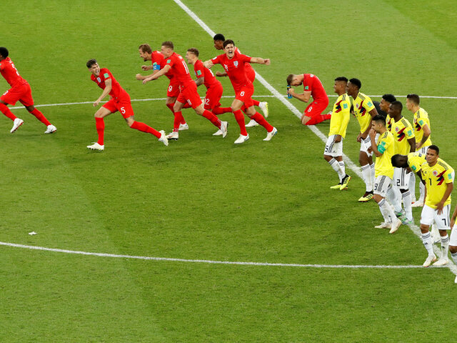 Anglicko, Kolumbia, penalty