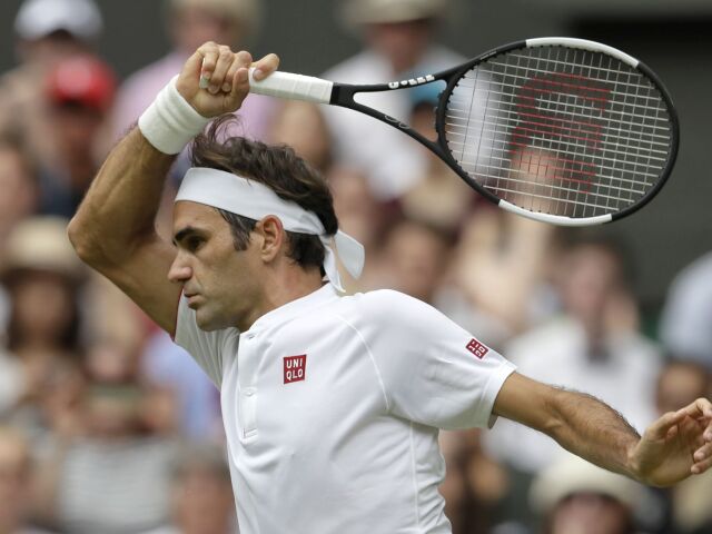 Britain Wimbledon Tenis Federer