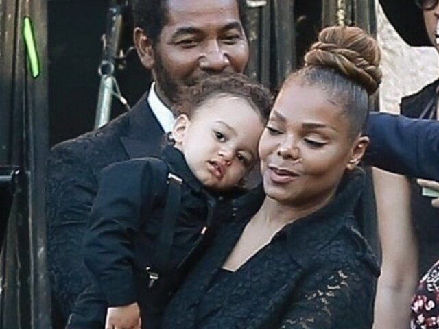 Speváčka Janet Jackson na poslednej rozlúčke s otcom Joeom Jacksonom. 