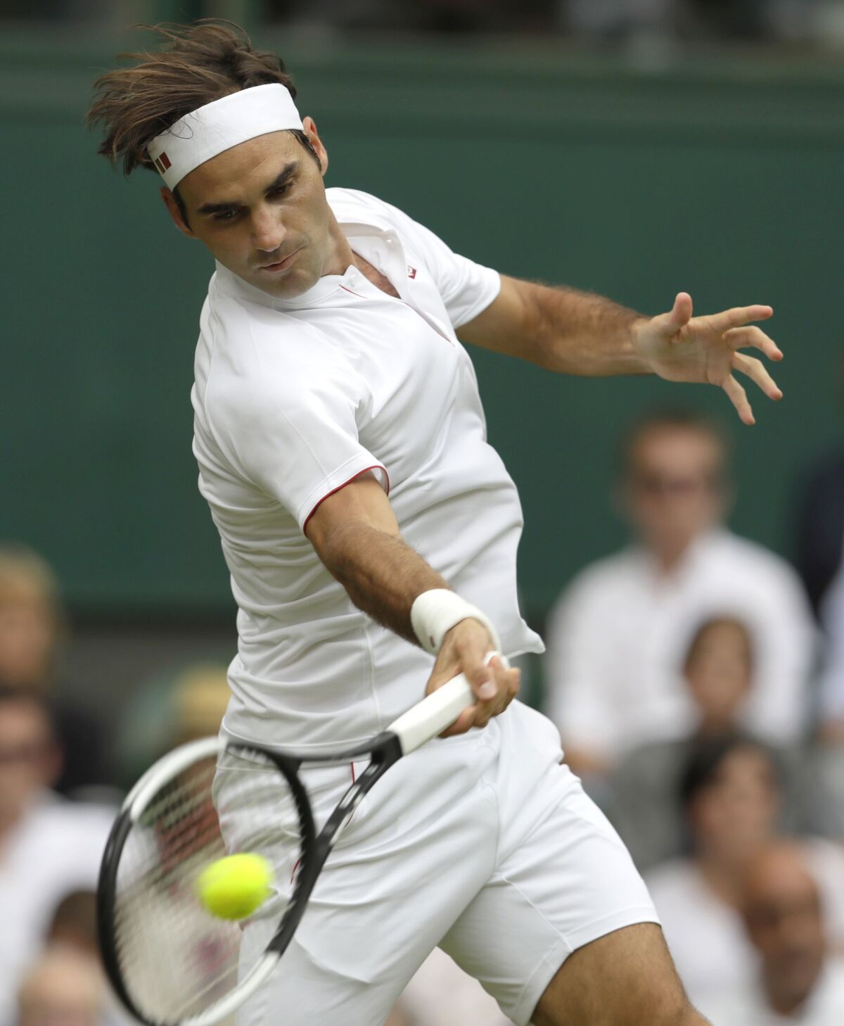 Britain Wimbledon Tenis Federer