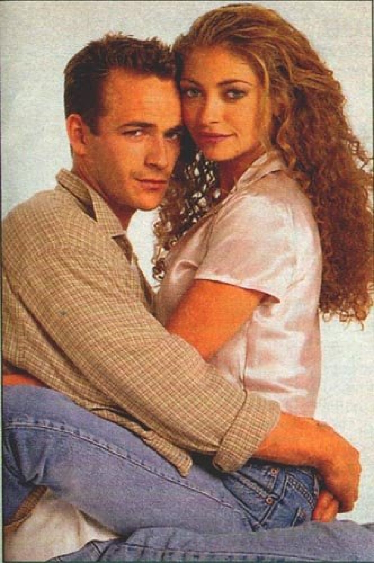 Rebecca Gayheart  a Luke Perry