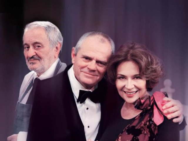 Emília Vášáryová, Milan Kňažko a Milan Lasica