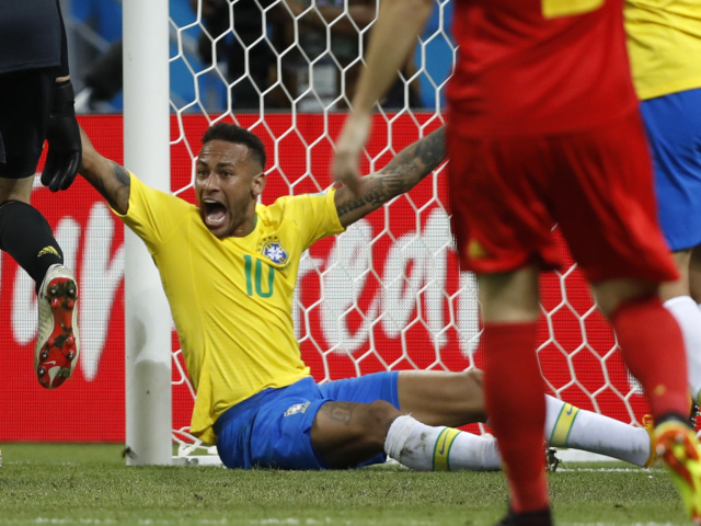 Neymar, penalta