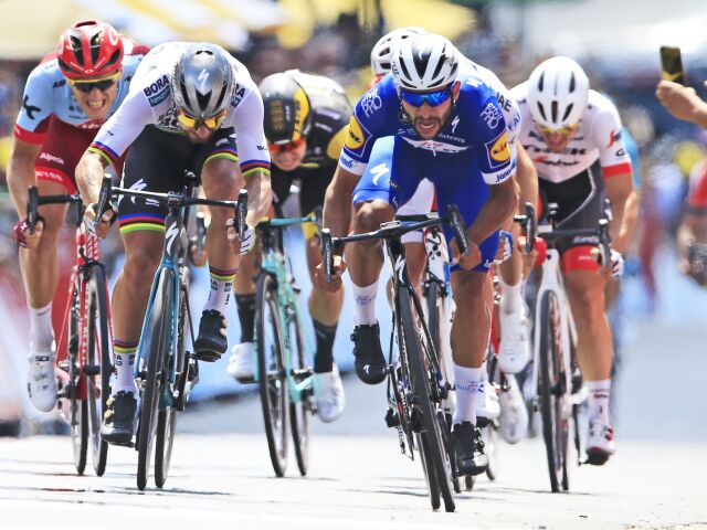 Fernando Gaviria, Peter Sagan, súboj