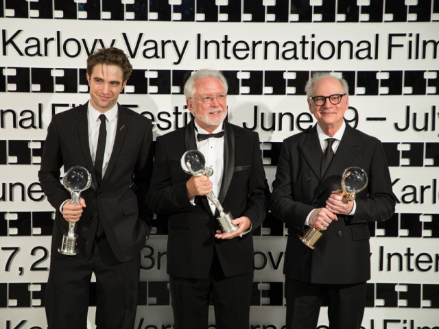 Robert Pattison, Jaromír Hanzlík a Barry Levinson
