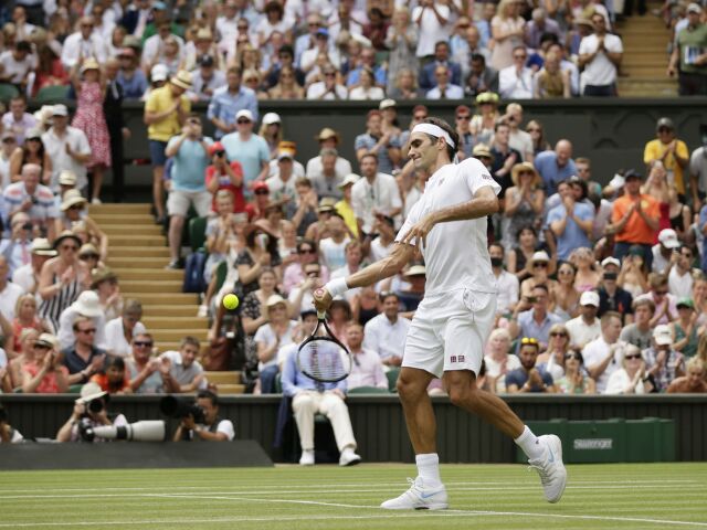 Britain Wimbledon Tennis federer