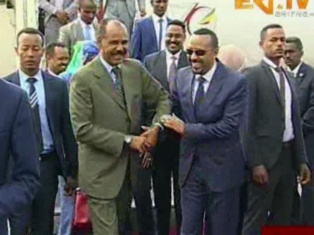 Etiópia Eritrea prezident premiér stretnutie