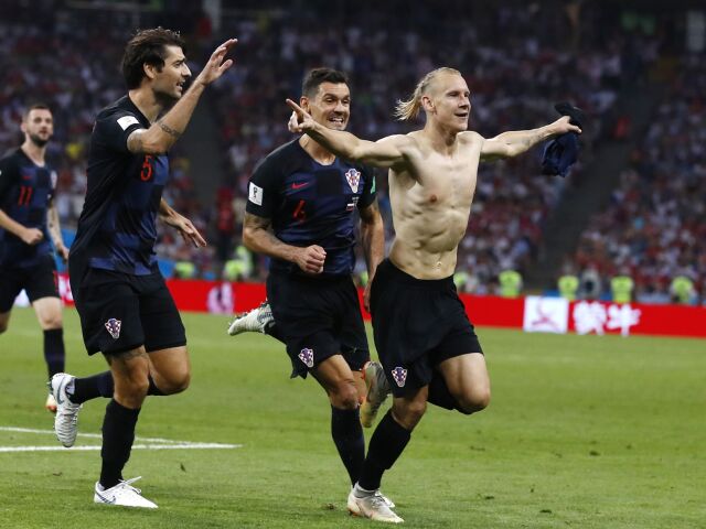 Rusko futbal MS2018 štvrťfinále Rusko Chorvátsko